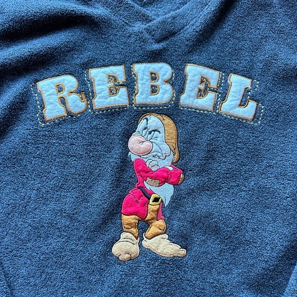 Vintage Disney classics grumpy fleece size M - Picture 3 of 4